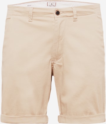 JACK & JONES Chino kalhoty 'DAVE' – béžová: přední strana