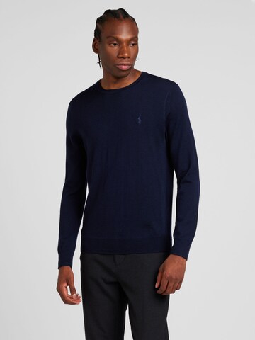 Polo Ralph Lauren Pulover | modra barva: sprednja stran