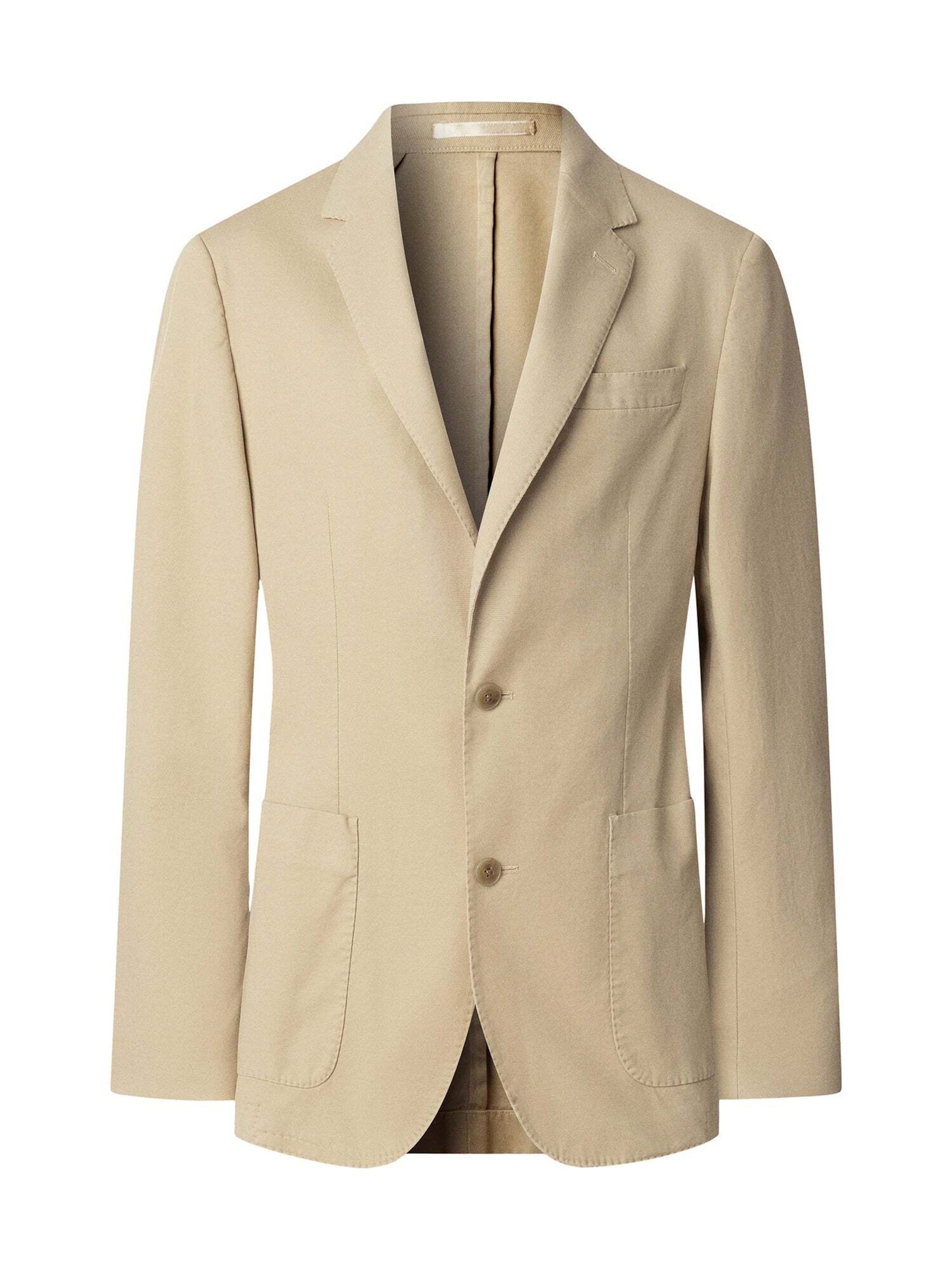 Slim fit Giacca da completo di Hackett London in beige: frontale