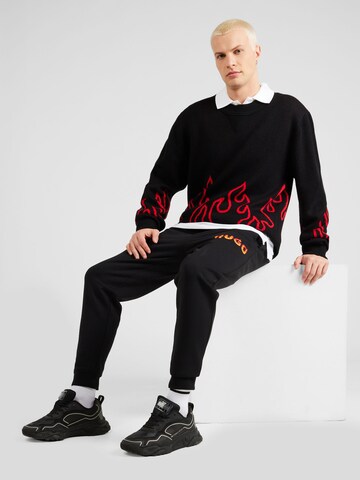 Pullover 'Sfire' di HUGO Red in nero