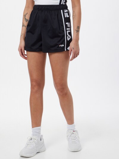 FILA Hose 'FIONA' in schwarz, Modelansicht