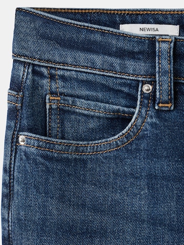 Coupe slim Jean 'NEWISA' MANGO en bleu