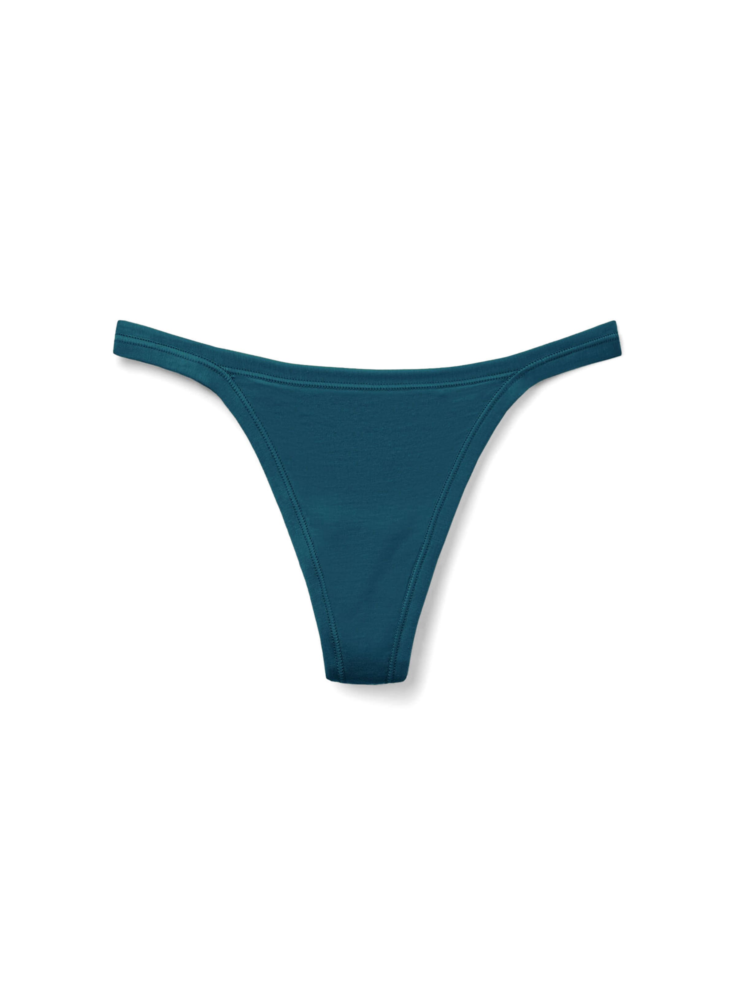 INTIMISSIMI Thong 'Ultralight' in Green: front
