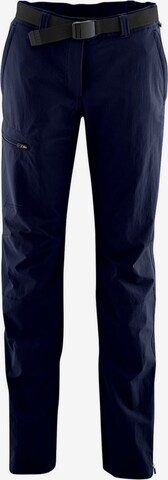 Maier Sports Regular Outdoor Pants 'Inara' in Blue: front