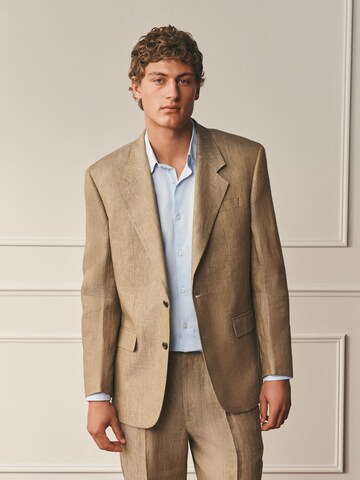 Regular fit Giacca da completo di Next in marrone: frontale