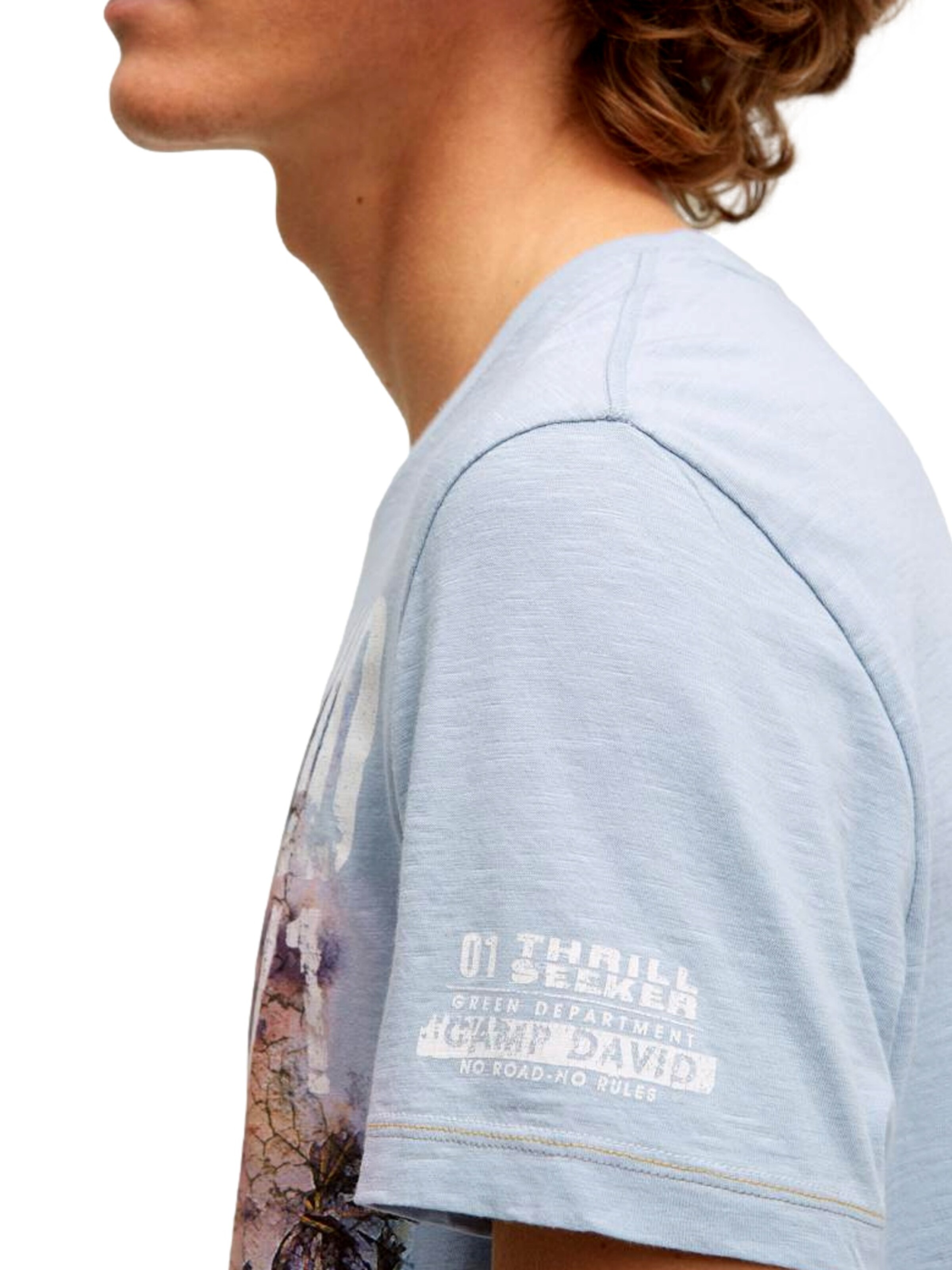 CAMP DAVID Shirt 'Dune Crusher' in Blue