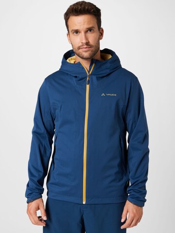 Veste outdoor VAUDE en bleu : devant