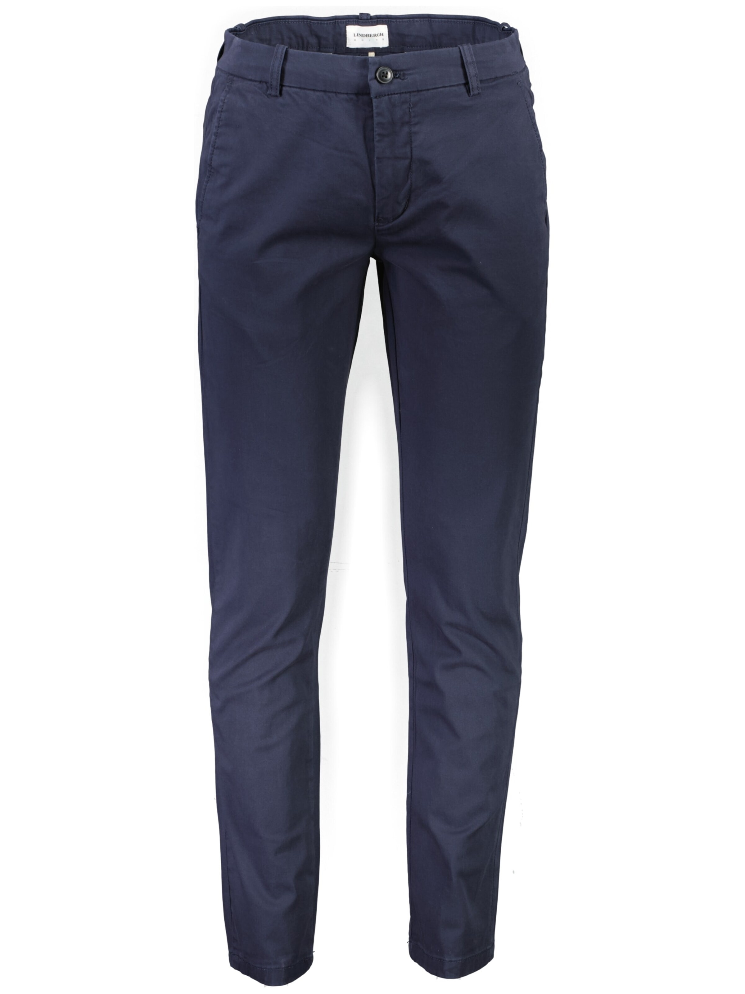 Slimfit Pantaloni chino di Lindbergh in blu: frontale
