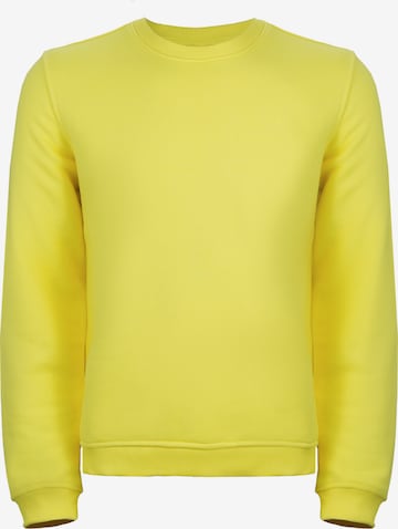 Sweat-shirt 'Spell' WEM Fashion en jaune : devant