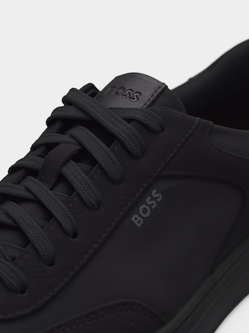 Baskets basses 'Kieran' BOSS en noir