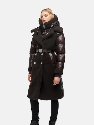 NAVAHOO Winter coat in Brown: front