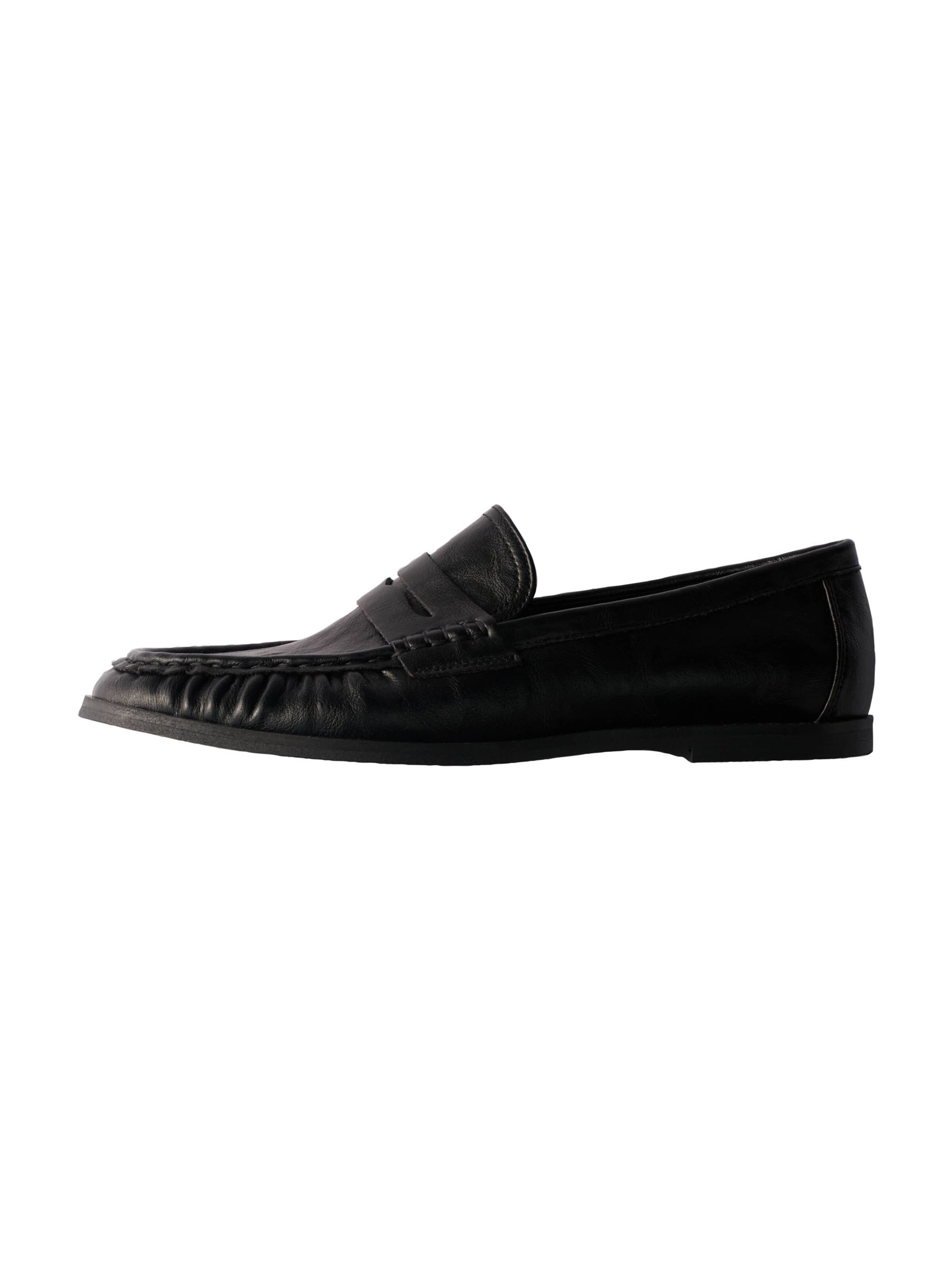 The Set - Mocasines en negro: frente