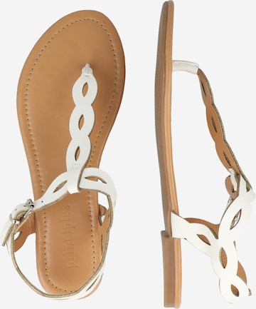 Dorothy Perkins T-Bar Sandals 'Bertie' in White