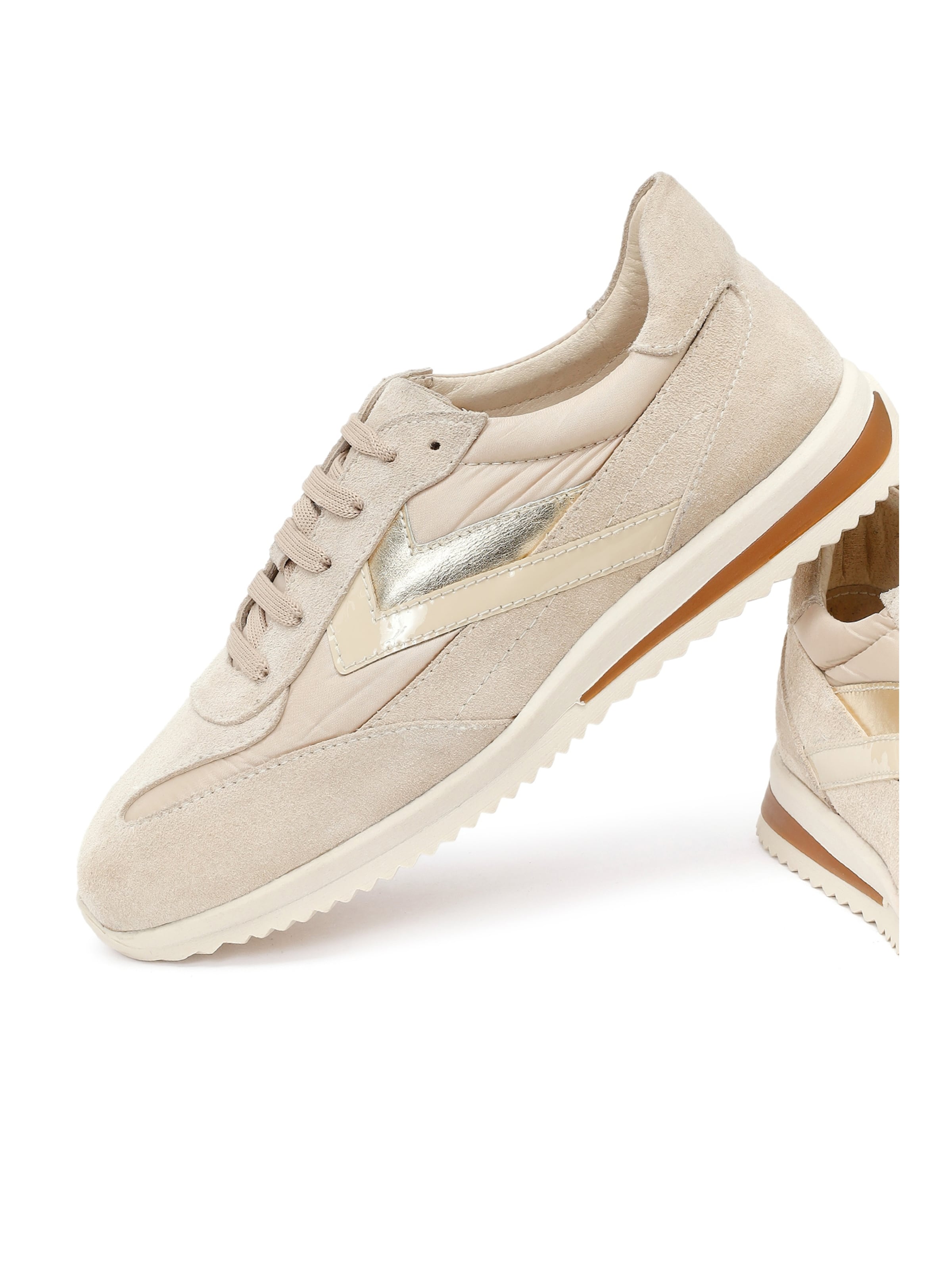 Derimod Sneakers laag in Beige