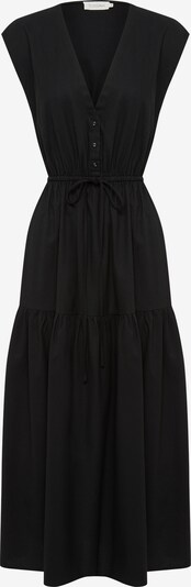 Tussah Robe 'CAMILE' en noir, Vue avec produit