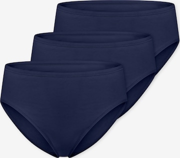 Slip 'Essentials' SCHIESSER en bleu : devant