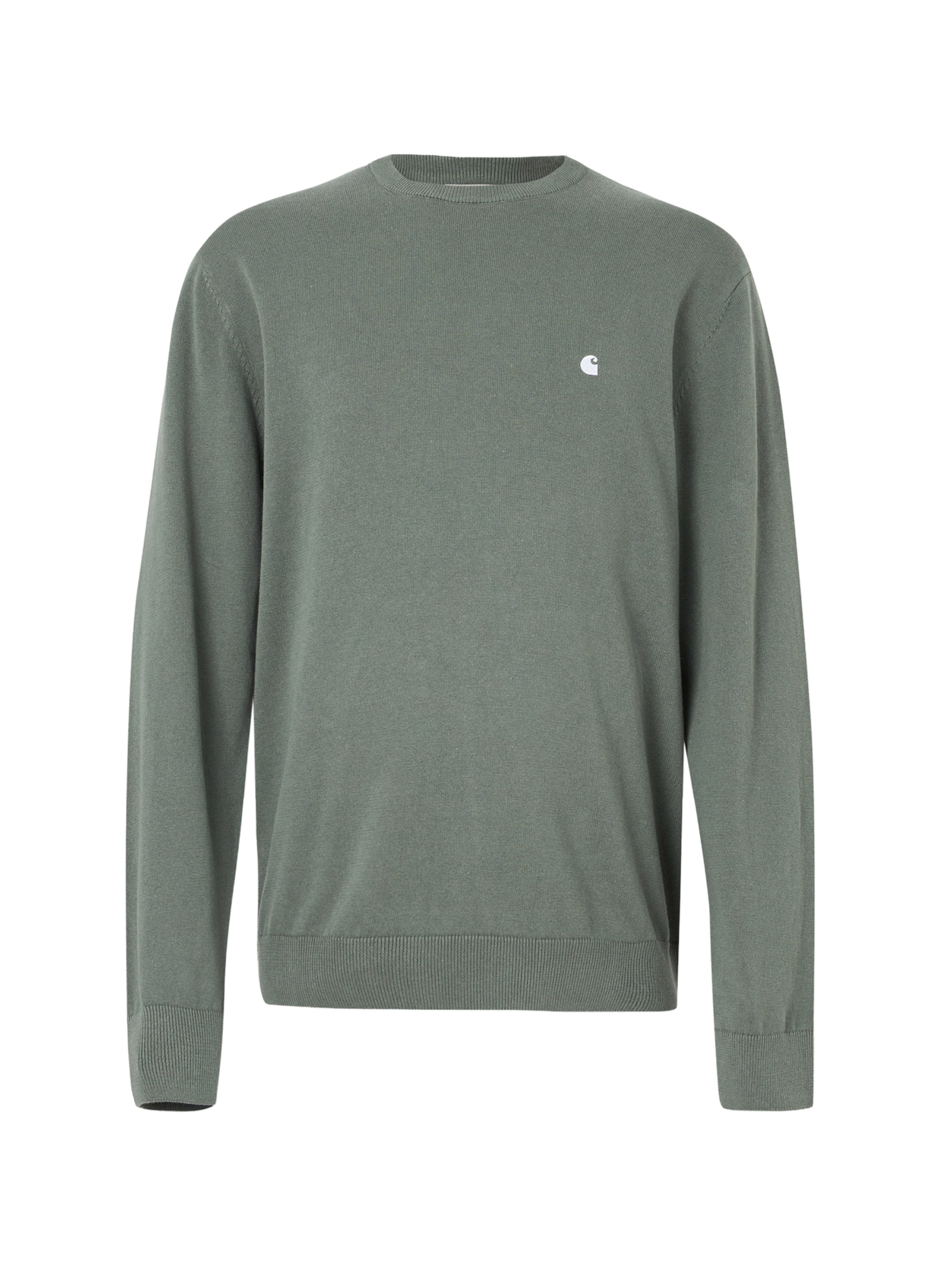 Carhartt WIPSweater majica 'Madison' - zelena boja: prednji dio