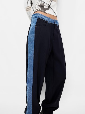 Desigual Tapered Byxa i blå