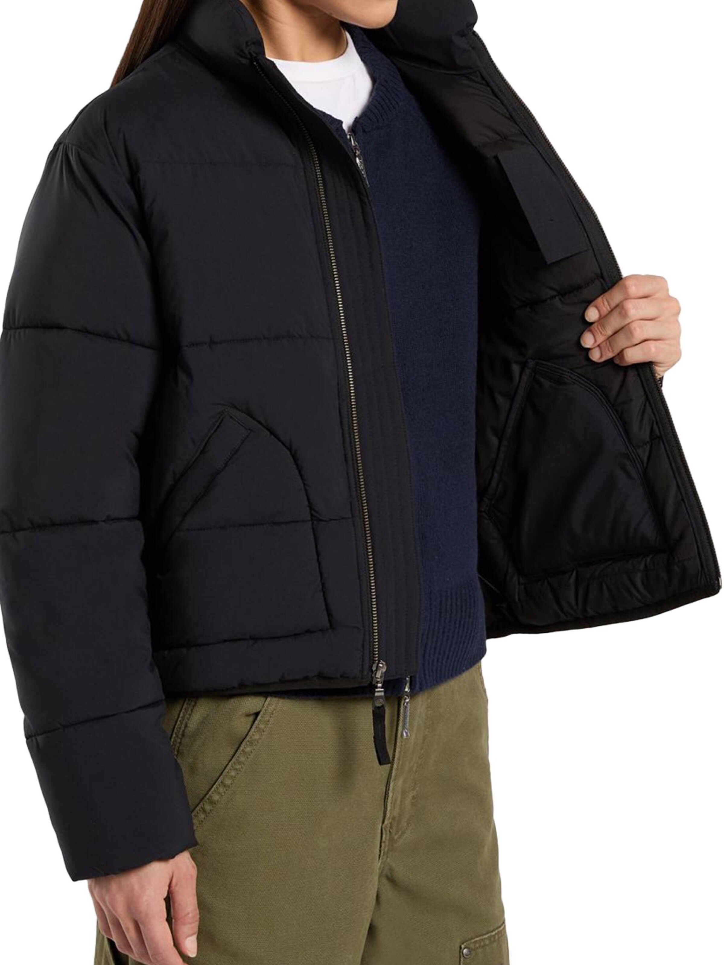 DICKIES Winter Jacket 'SAMMERDALE' in Black