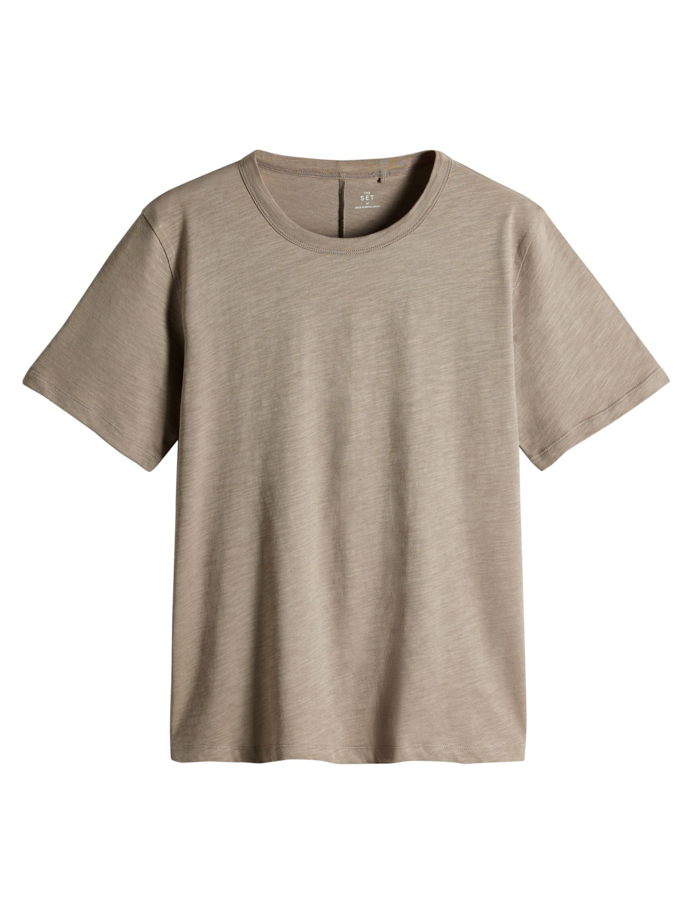 The Set T-Shirt in Braun