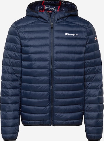 Champion Authentic Athletic Apparel Between-Season Jacket in Blue: front