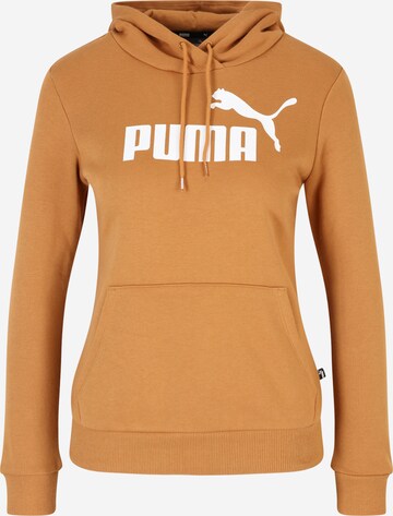 PUMA Αθλητική μπλούζα φούτερ 'Essentials' σε καφέ: μπροστά