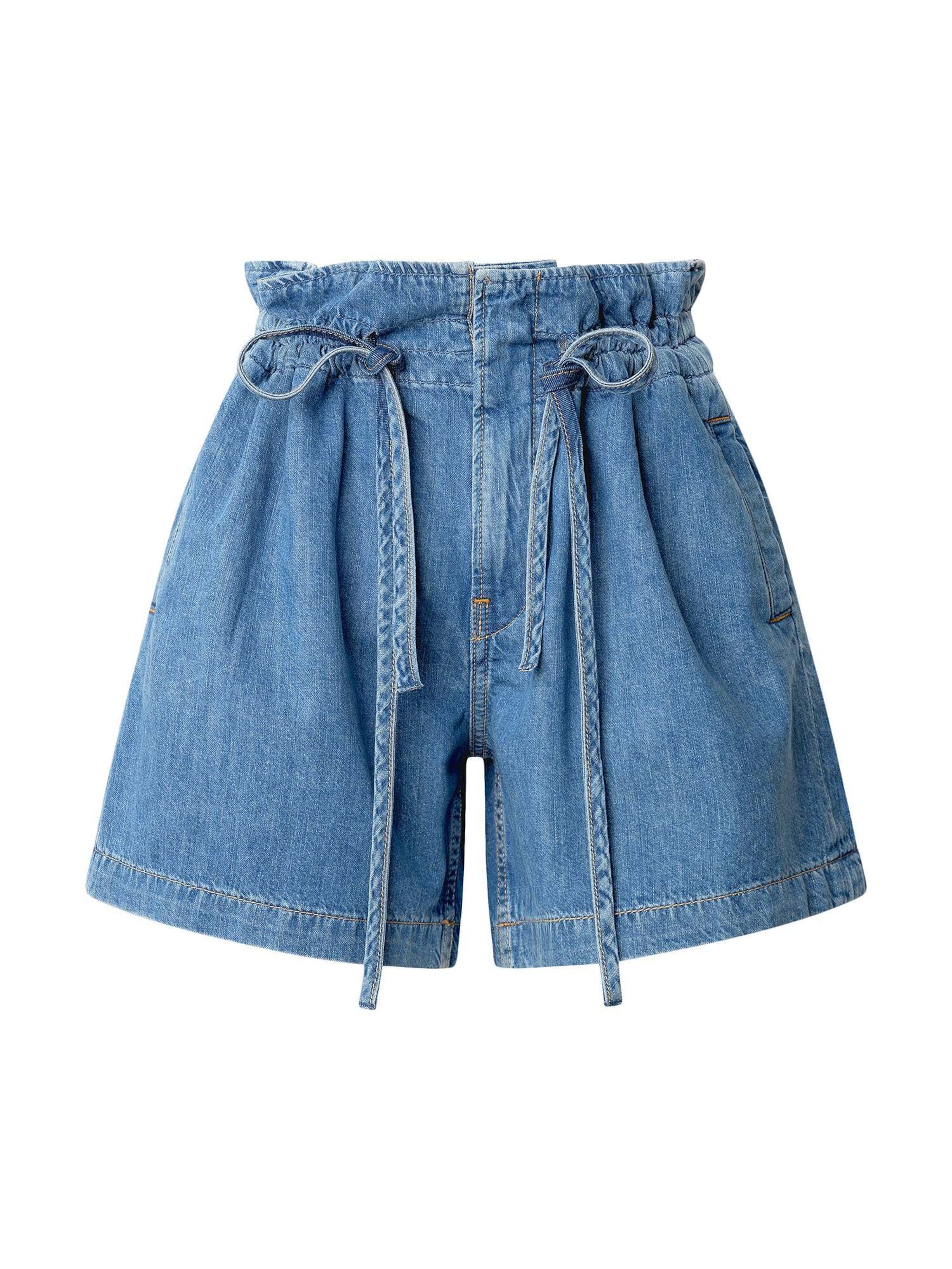 Jeans Pepe Jeans di colore blu denim, Visualizzazione prodotti