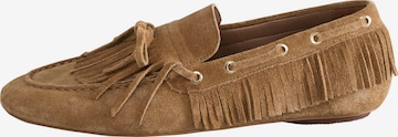 Next Mokassin in Braun: Vorderseite
