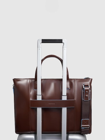 Sac d’ordinateur portable Piquadro en marron
