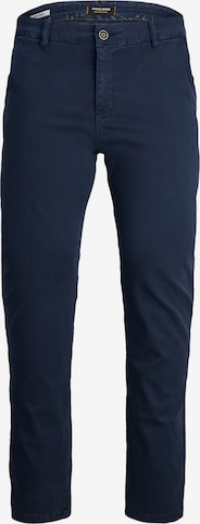 mėlyna JACK & JONES „Chino“ stiliaus kelnės 'Marco Fred': priekis