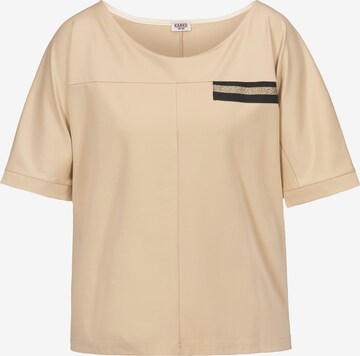 Karko Bluse ' TEYA ' in Beige: predná strana