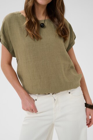 CULTURE - Blusa 'CUAniela Molly' em verde