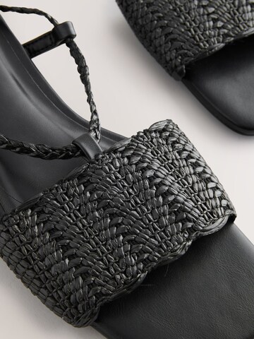 Next Strap sandal 'Forever Comfort' in Black