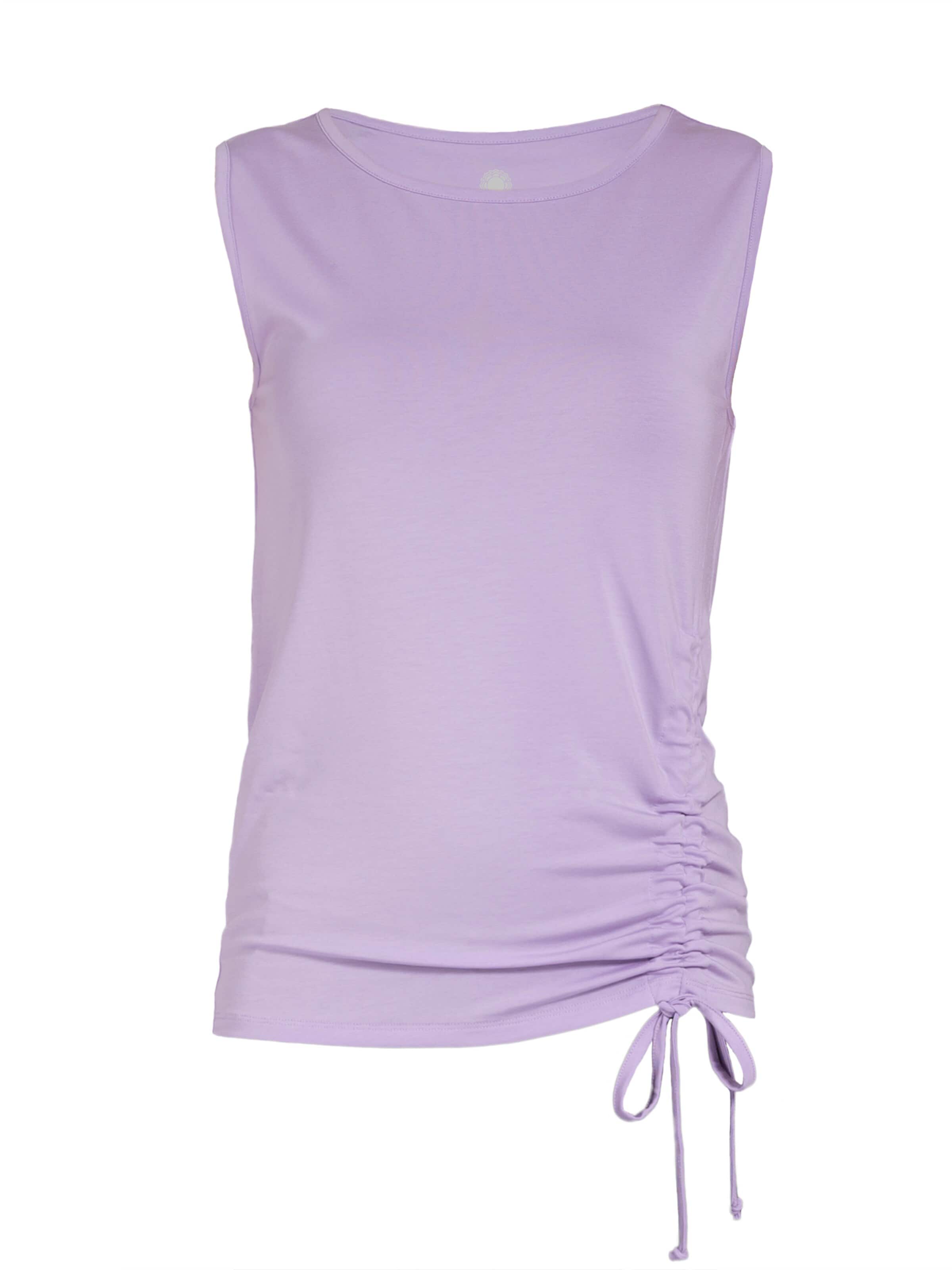 Magadi Sporttop 'Diana'‌‌‌ in Lila: Vorderseite