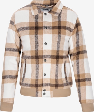 Veste mi-saison DreiMaster Vintage en beige : devant