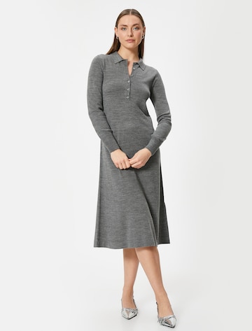 Koton Knitted dress in Grey: front