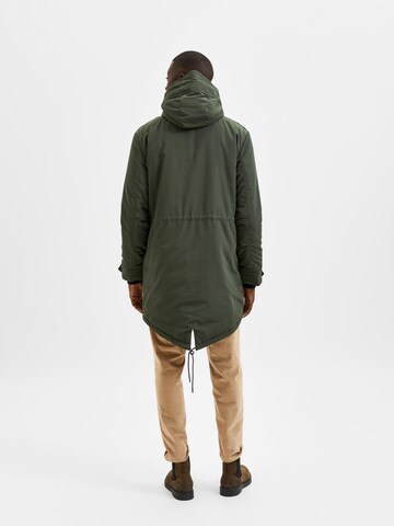 SELECTED HOMMEPrijelazna jakna 'Sust' - zelena boja