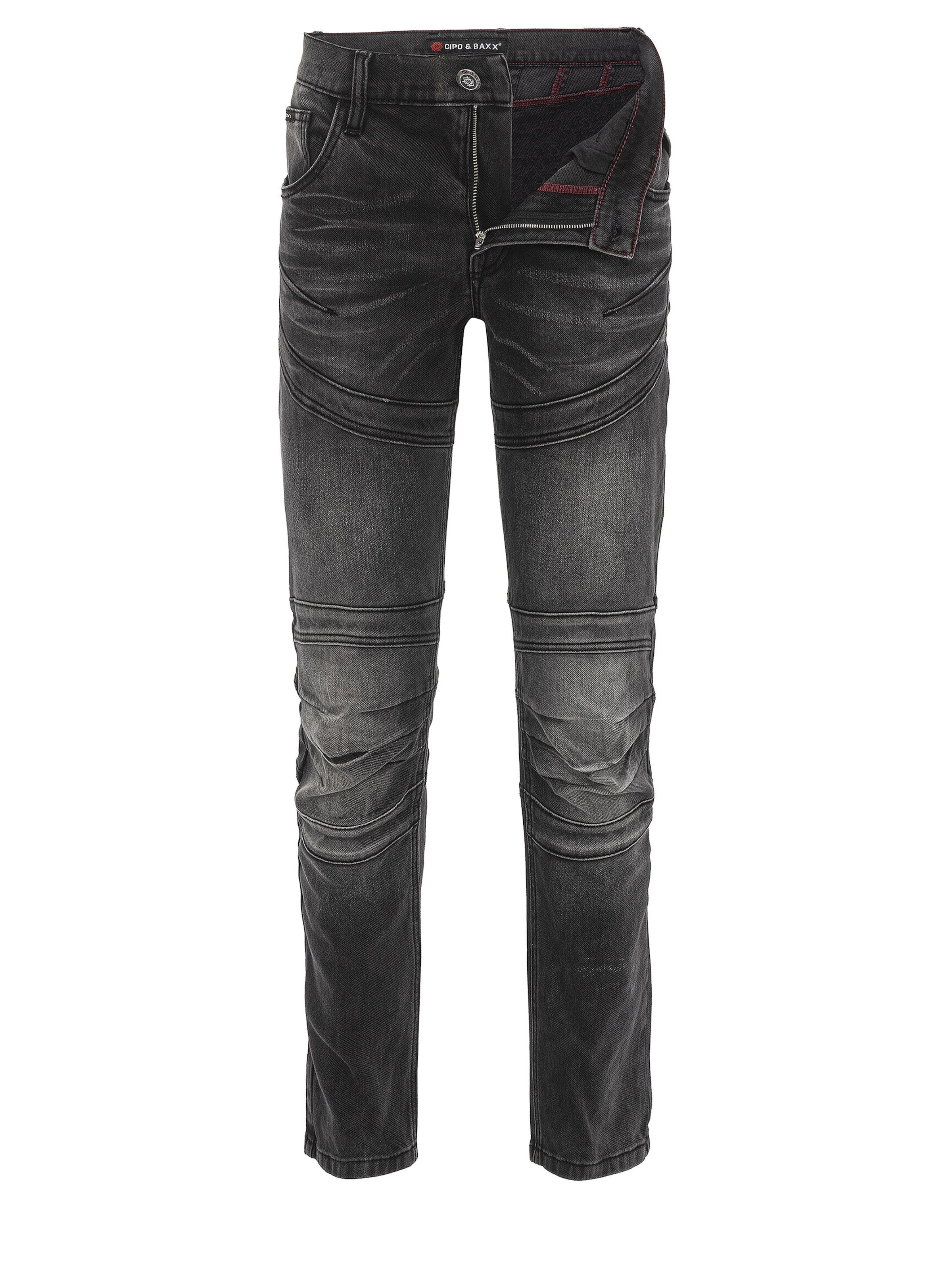 CIPO & BAXX Jeans in 28/32 in de kleur Grijs, Productweergave
