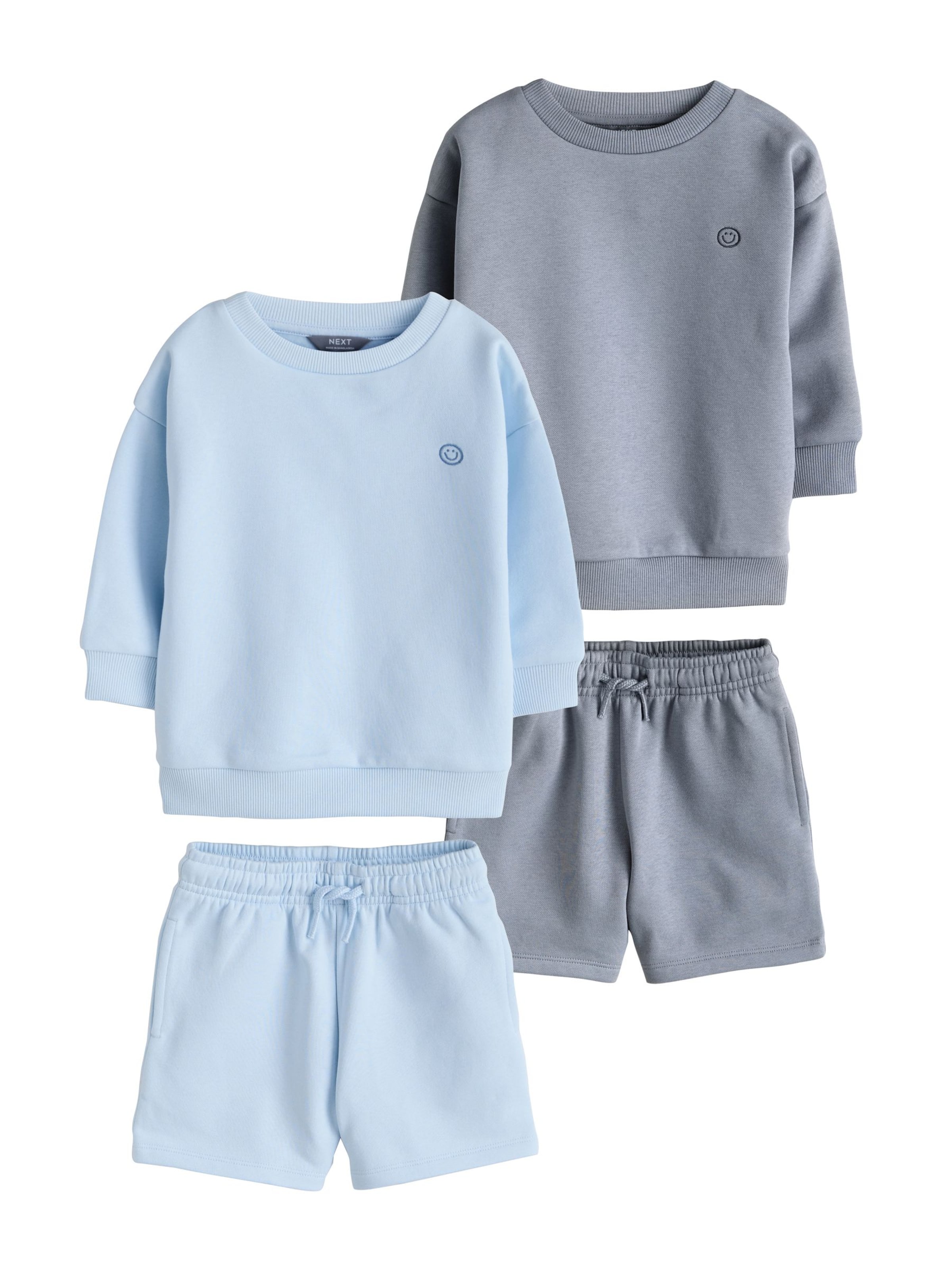 Set Next en bleu : devant