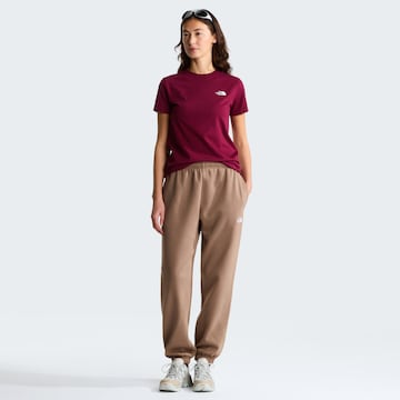 THE NORTH FACE T-Shirt 'Evolution Simple Dome' in Rot