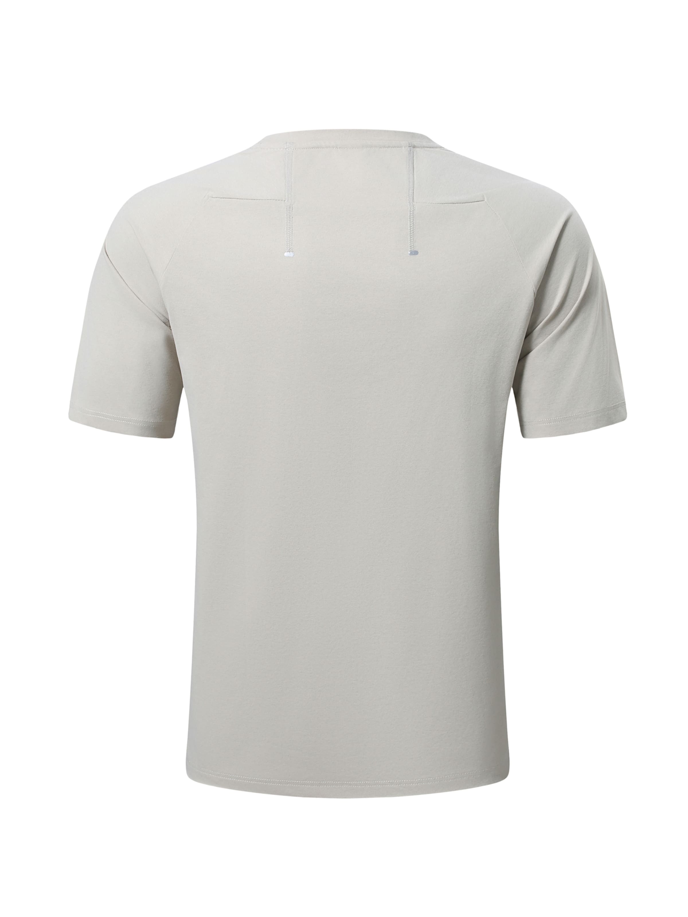 YOUTHUP Performance Shirt 'Trockenbahn' in Beige