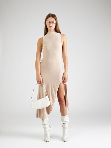 Misspap - Vestido en beige