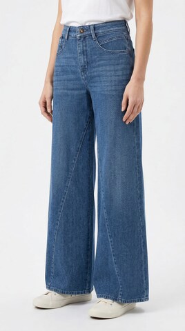 MAC Wide Leg Jeans in Blau: Vorderseite