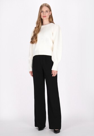 DreiMaster Klassik Sweater in White