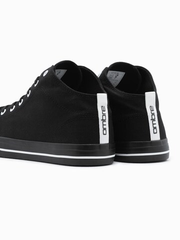 Ombre Sneakers laag in Zwart