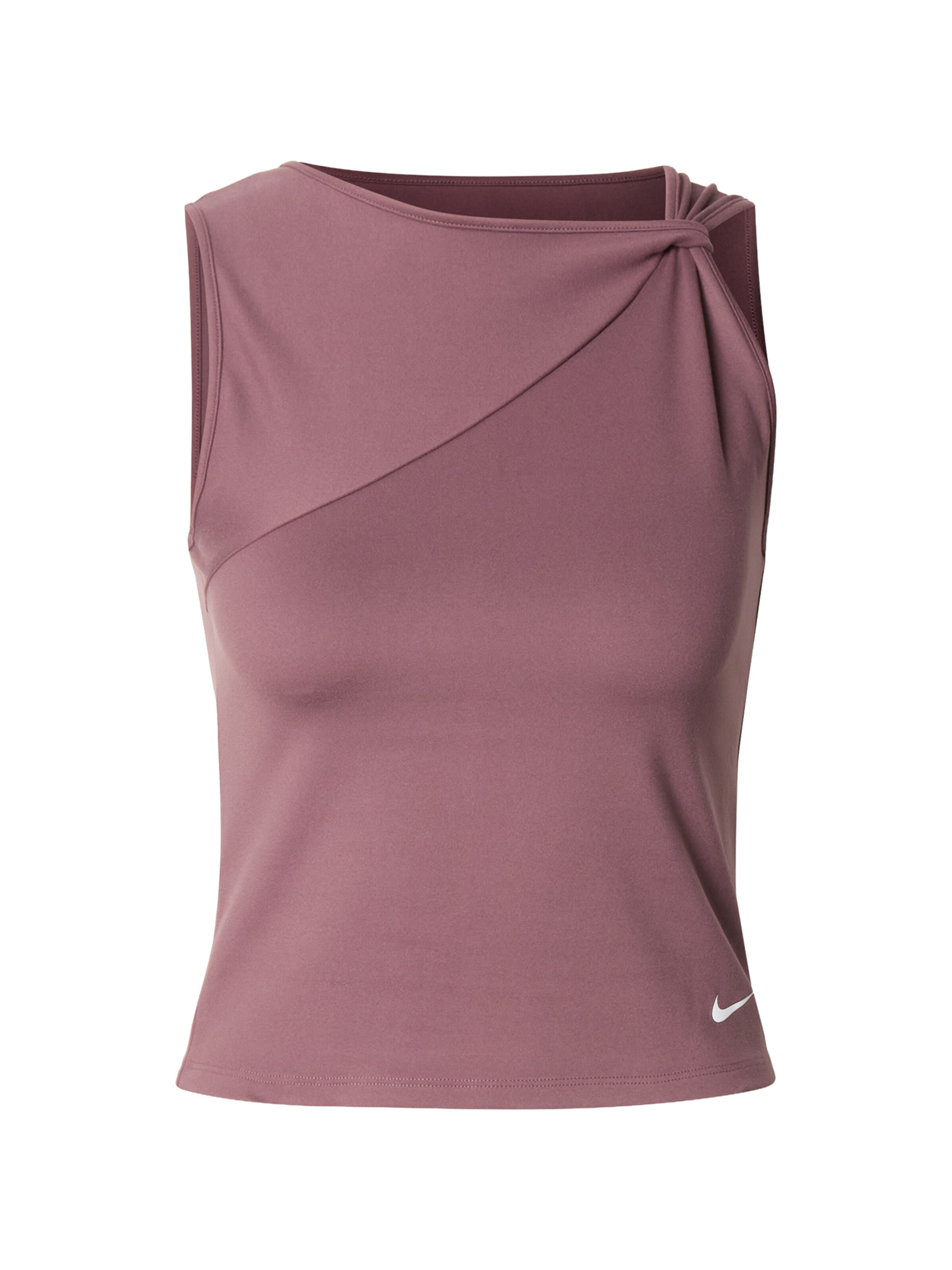 NIKE Top sportowy 'ONE' w kolorze czarny: przód