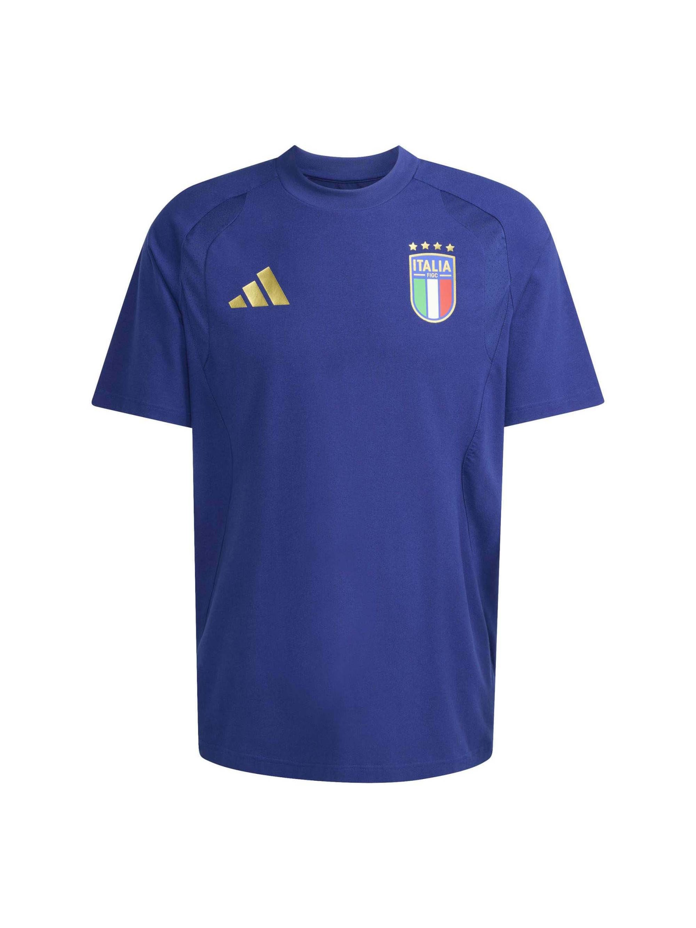 T-Shirt fonctionnel 'Figc Tt' ADIDAS SPORTSWEAR en bleu : devant