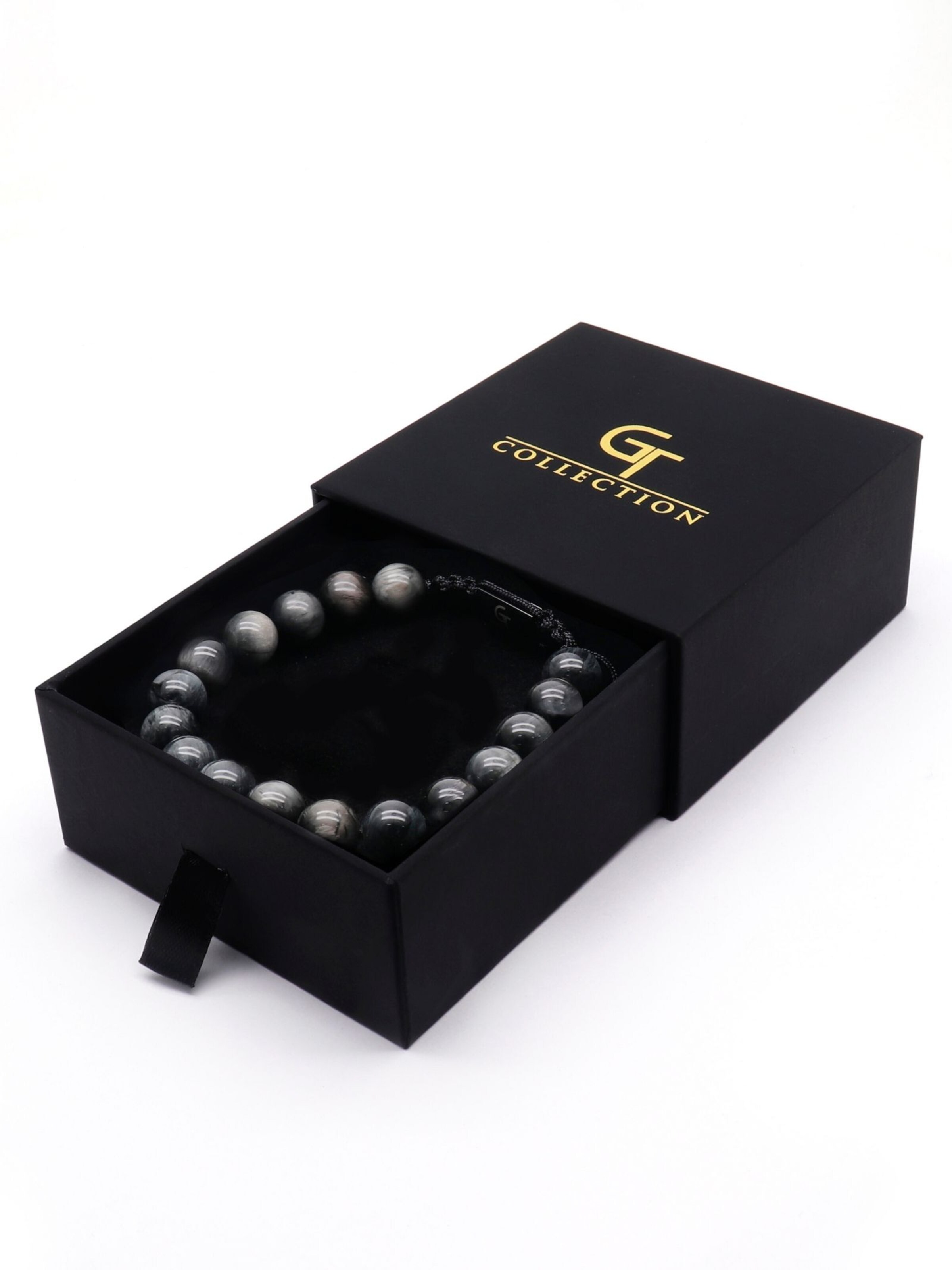 Bracelet 'Single-Bead' GT Collection en gris