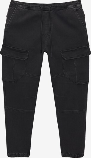 Pantaloni eleganți Pull&Bear pe negru, Vizualizare produs