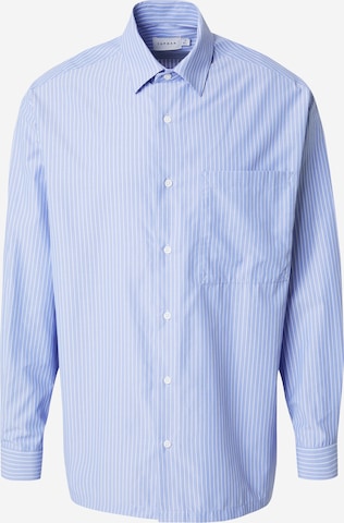 Fit confort Chemise TOPMAN en bleu : devant